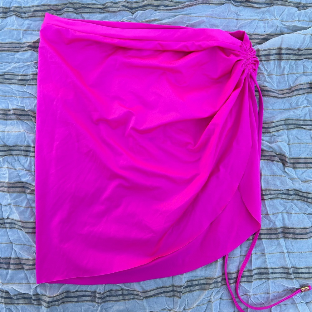 Pink Women's Swim Sarong